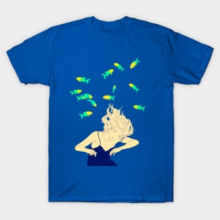 Blue water T-Shirt